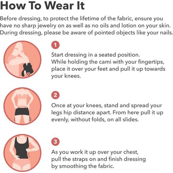 Women's High Compression Scoop Neck Cami – Slimming Tank Top - Picture 4 of 7